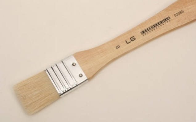 Pincel Trincha de Cerda Amarela