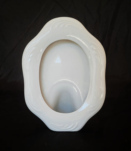 Porta Retrato Oval Rendado